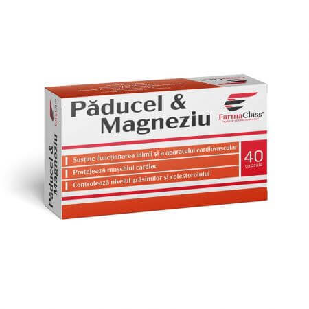 Paducel and Magnesium, 40 capsules, FarmaClass