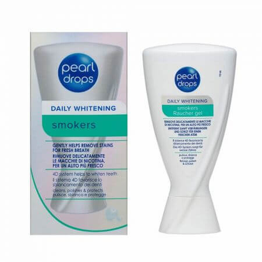 Dentífrico Fumadores, 50 ml, Gotas Perladas