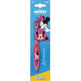 Cepillo de dientes suave con ventosa para niños Minnie Mouse, +3 años, Mr White