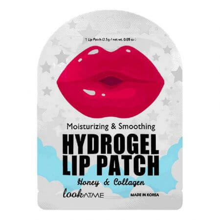 Hydratisierende Hydrogel-Lippenpflaster, 3 Stück, Look At Me