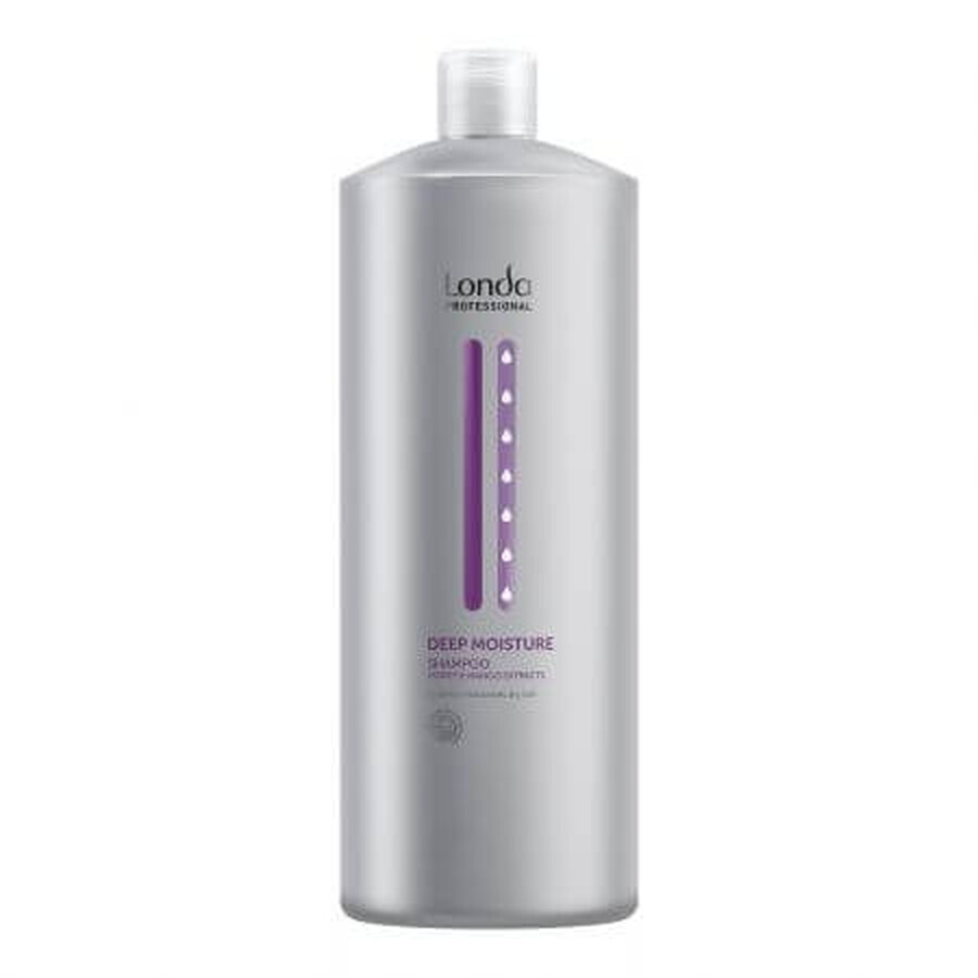 Champú hidratante Deep Moisture para cabello seco, 1000 ml, Londa Professional