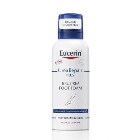 Eucerin UreaRepair voetreinigingsschuim met 10% ureum, 150 ml