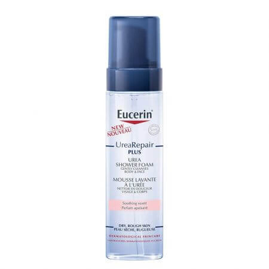 Eucerin UreaRepair Mousse lavante avec 5% d'urée, 200 ml