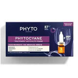 Tratamiento anticaída para mujeres Phytocyane, 12 x 5 ml, Phyto