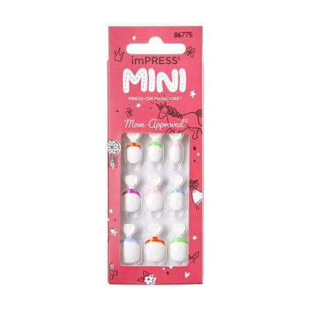 Impress Mini, French Pop, Kiss uñas postizas para niños