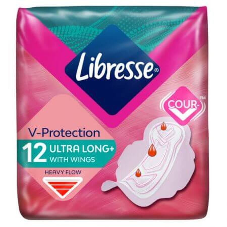 Absorbente Ultra Largo, 12 piezas, Libresse