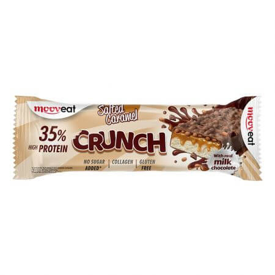 Protein bar with vanilla and salted caramel, 60 g, MoovEat