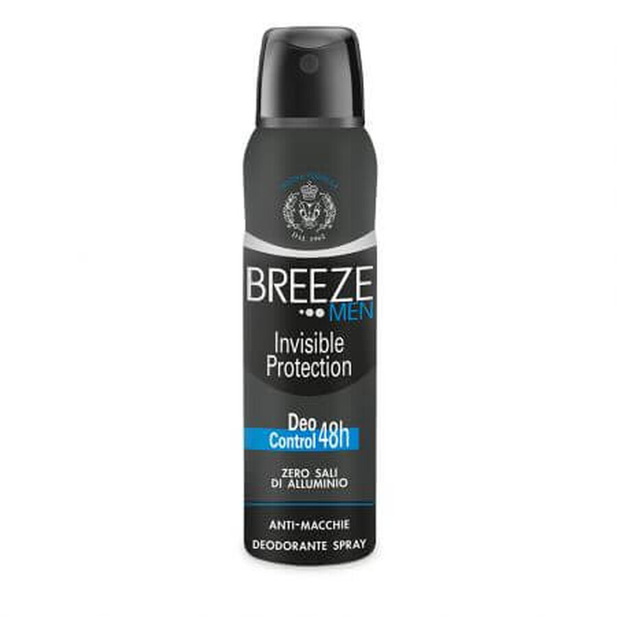 Deodorant spray pentru barbati Invisible Protection, 150 ml, Breeze