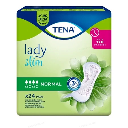 Assorbenti Lady Slim Normal, 24 pezzi, Tena