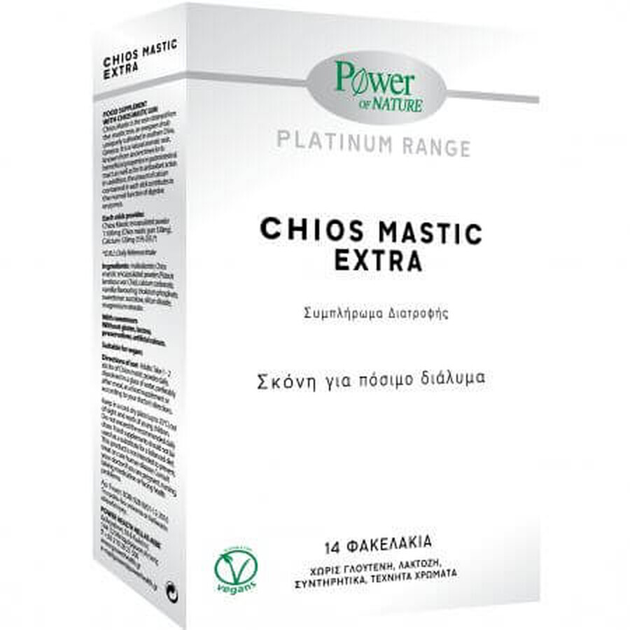 Mastic Extra Platinum, 14 plicuri, Power of Nature