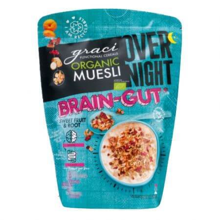 Musgo bio con fruta dulce Overnight, 350 g, Graci