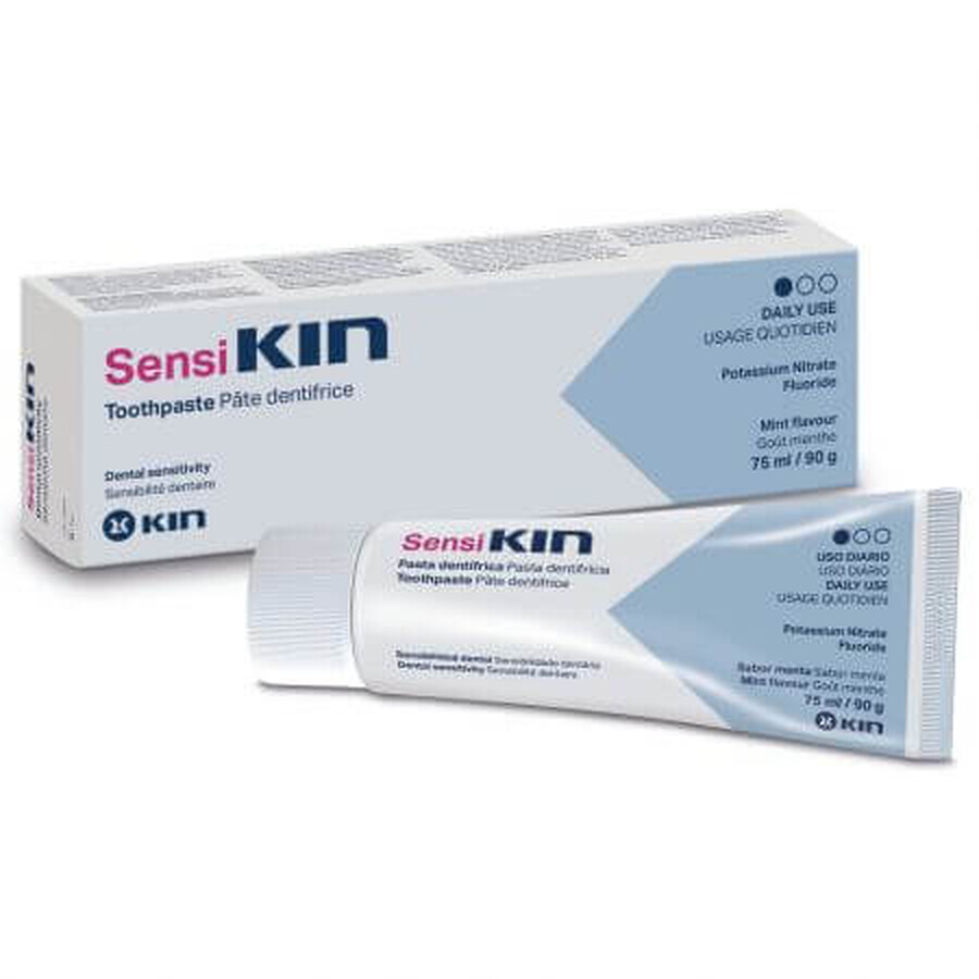 SensiKin pasta dentífrica, 75 ml, Laboratorios Kin