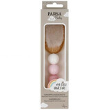 FSC beech wood baby brush, Pink, Parsa