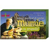 Extracto purificado de resina de Mumie con propóleos, 30 comprimidos, Damar General Trading