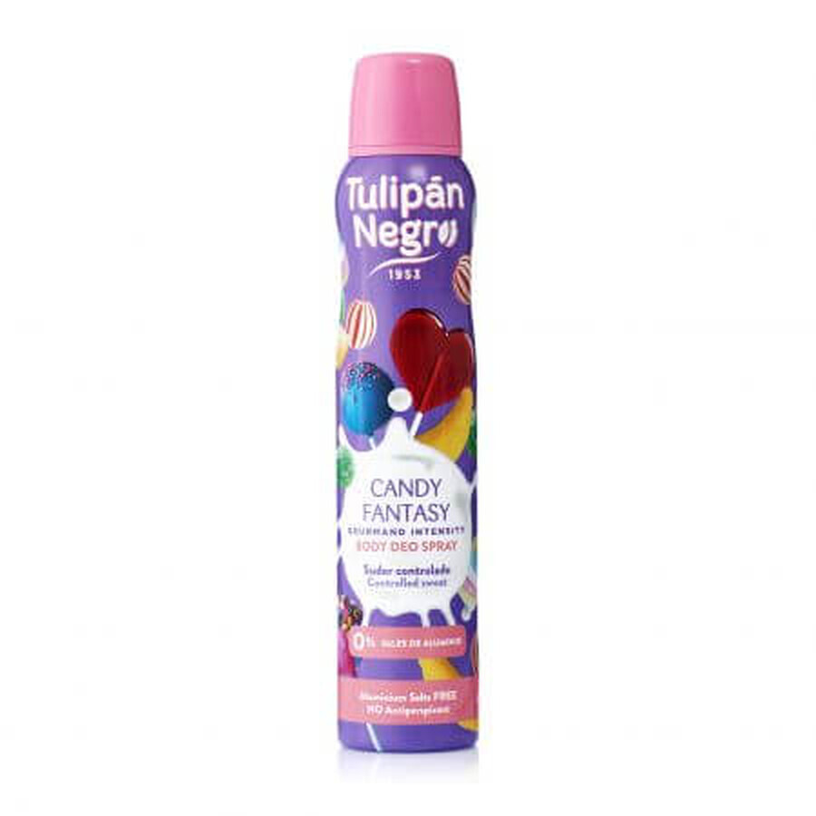 Candy Fantasy Spray Negro, 200 ml, Tulipán