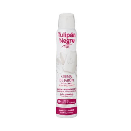 Jabón Negro Crema Spray, 200 ml, Tulipán