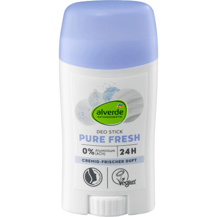 Alverde Naturkosmetik Desodorante en barra PURE FRESH, 50 ml