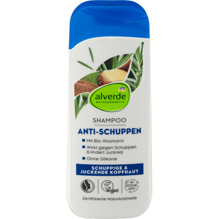 Alverde Naturkosmetik Champú anticaspa, 200 ml