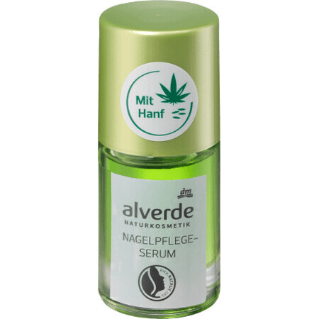 Alverde Naturkosmetik Suero para el cuidado de las uñas con semillas de cáñamo, 10 ml