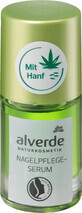 Alverde Naturkosmetik Suero para el cuidado de las u&#241;as con semillas de c&#225;&#241;amo, 10 ml