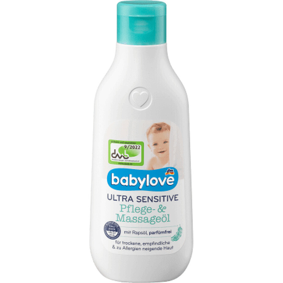 Aceite de masaje Babylove, 250 ml