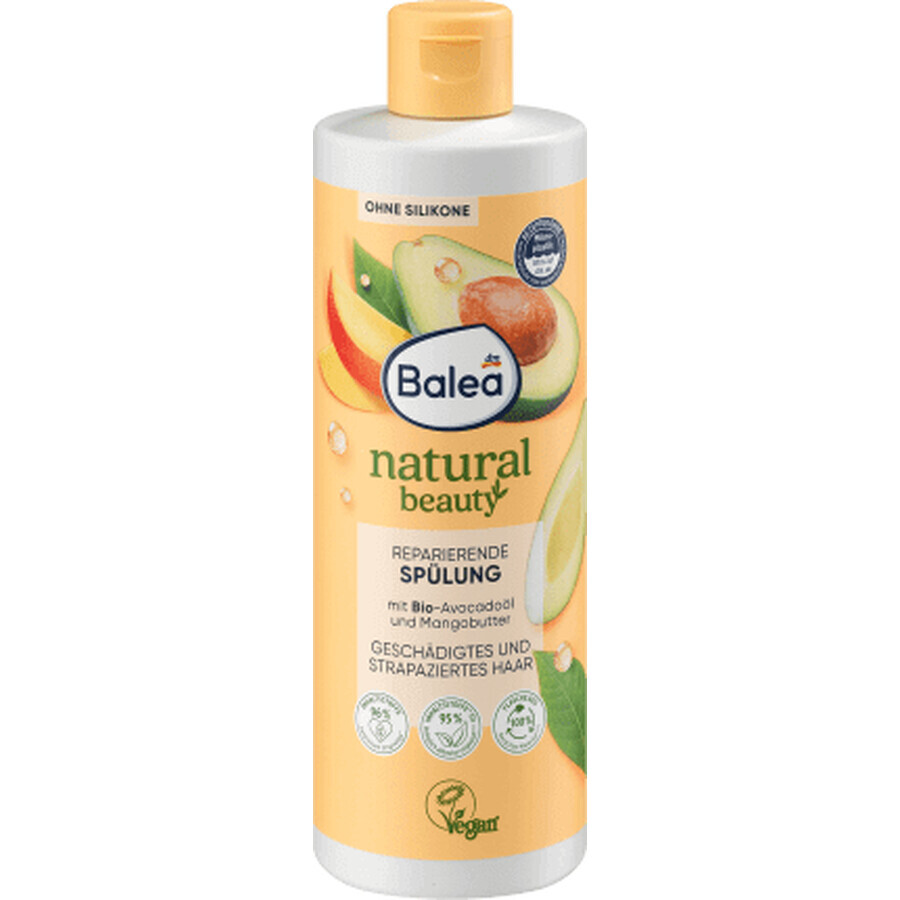 Balea Natural Beauty balsamo riparatore per capelli, 350 ml