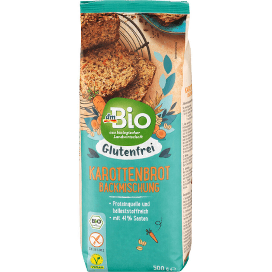 DmBio Mélange pour pain aux carottes, 500 g