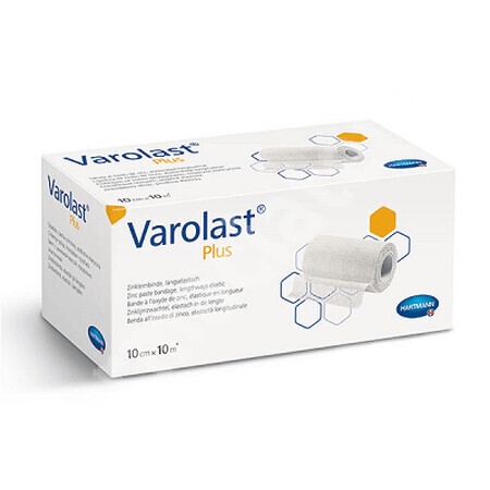 Varolast Plus Zink-Elastikfolie (931585), 10 cm x 10 m, Hartmann