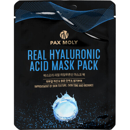 Pax Moly Hyaluronic Acid Face Mask with Hyaluronic Acid, 1 pc