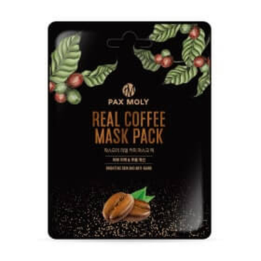 Pax Moly Toning face mask with coffee extract, 1 pk