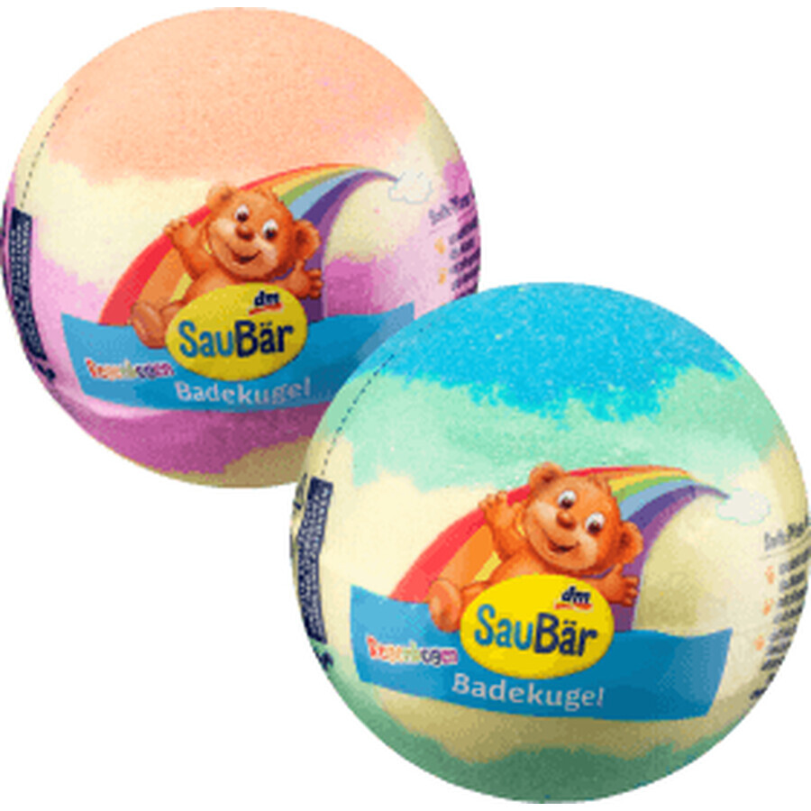 SauBär Bombe da bagno arcobaleno, 1 pz