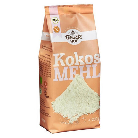 Biologisch glutenvrij kokosmeel, 250 g, Bauckhof