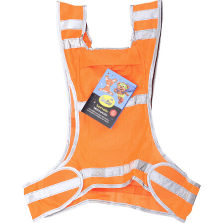 SauBär Gilet réfléchissant super-héros pour enfants, 1 pièce