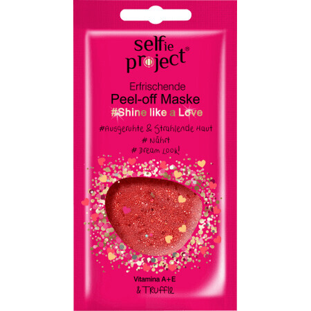 Selfie Project Mască exfoliantă iluminantă, 12 ml