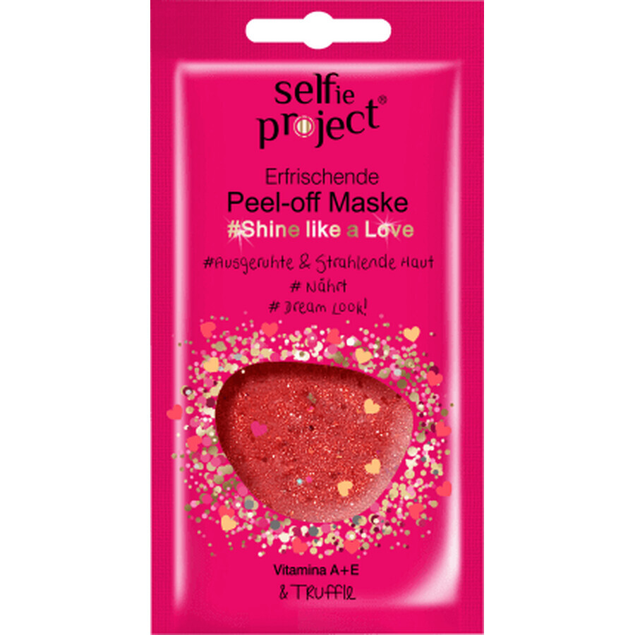 Selfie Project Mască exfoliantă iluminantă, 12 ml