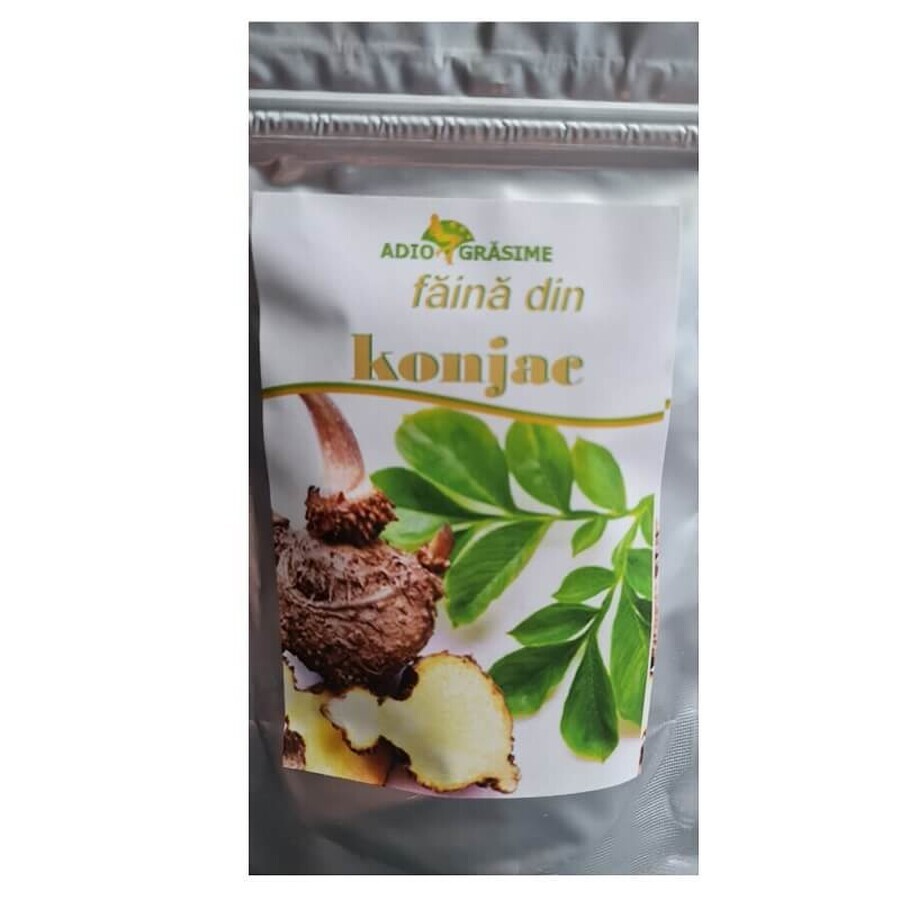 Harina de konjac, 100 g, Adio Grasime