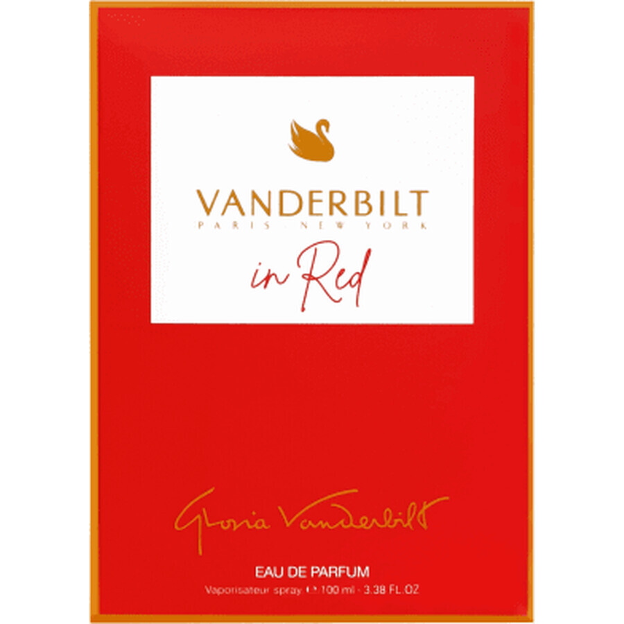 Vanderbilt Eau de Parfum Gloria en Rojo, 100 ml