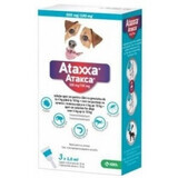 Antiparasitario externo para perros de 4-10 kg, 100+500 mg/ml, 3 pipetas x 1 ml, Ataxxa 100