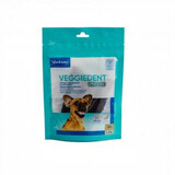 Sticks dentales para perros de hasta 5 kg Veggiedent Fr3sh XS, 15 sticks, Virbac