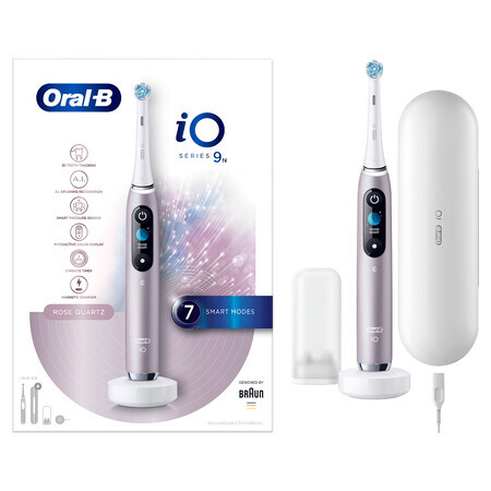 Cepillo de Dientes Eléctrico iO9 Rosa, Oral-B