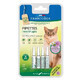 Pipetas antiparasitarias repelentes de geraniol para gatos de menos de 2 kg, 4 X 1 ml, Francodex