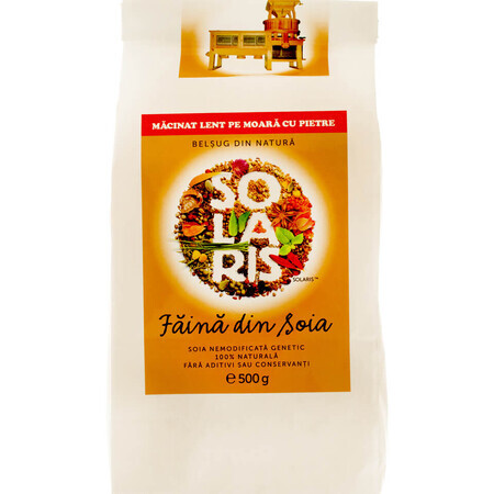 Harina de soja, 500 g, Solaris