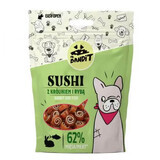 Premios de sushi de conejo y pescado para perros, 80 g, Mr Bandit