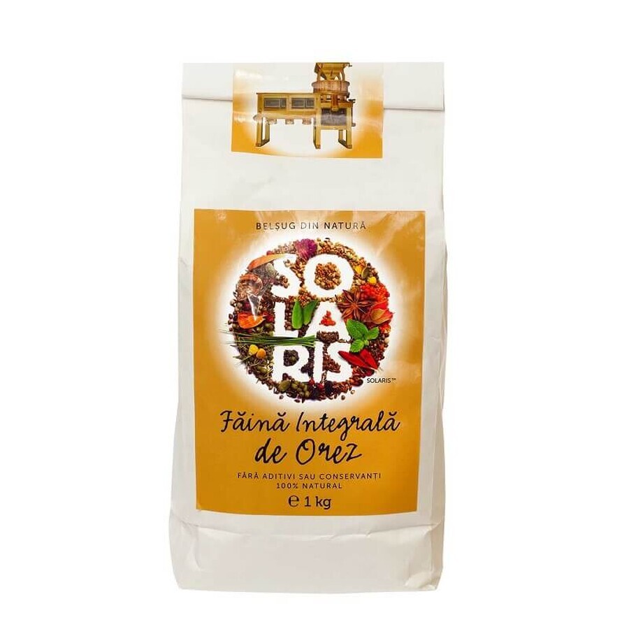 Volkoren rijstmeel, 1 kg, Solaris