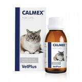 Suplemento calmante para gatos Calmex Cat, 60 ml, VetPlus