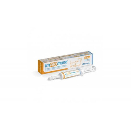 Nutritional supplement recommended for dogs and cats to optimize the immune response Impromune Paste, 30 ml, Bioiberica