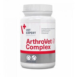 Supplement voor normaal kraakbeen en gewrichtsfunctie bij honden Arthrovet Complex, 60 tabletten, VetExpert