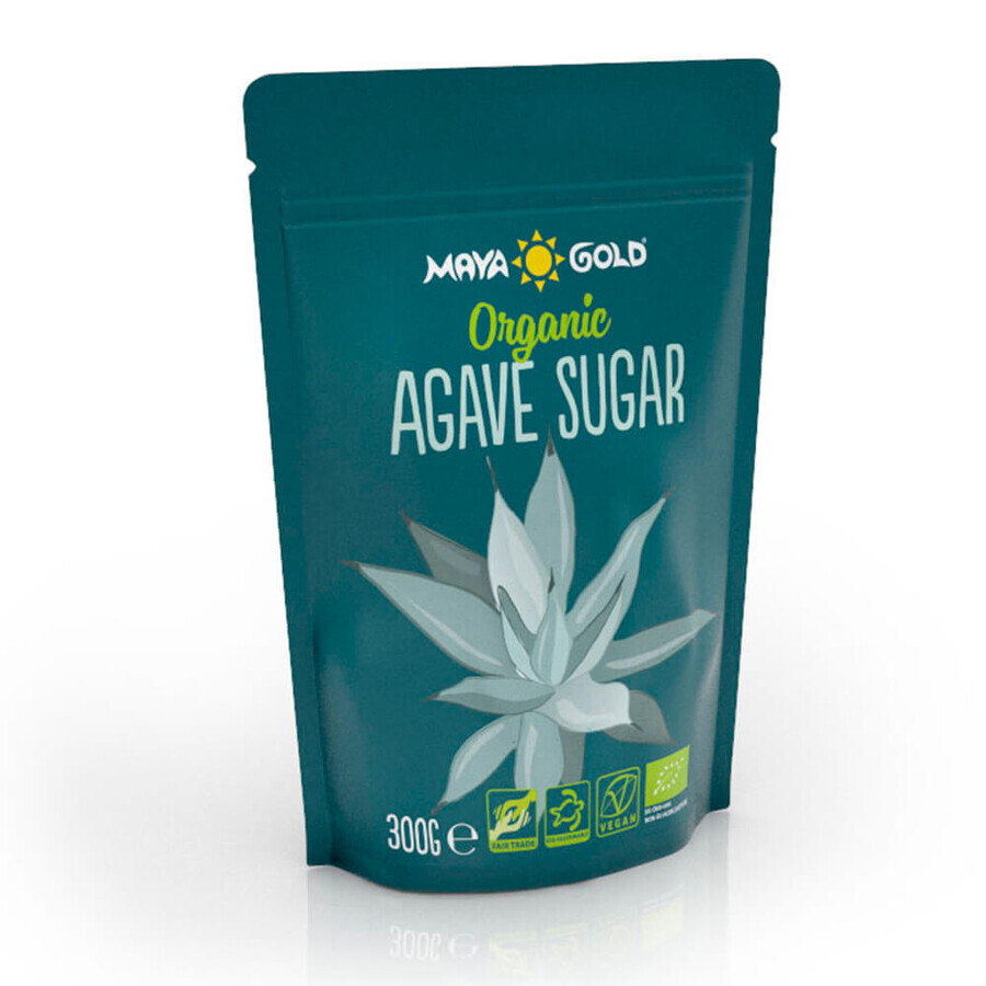 Azúcar de agave ecológico por bolsa, 300 g, Maya Gold