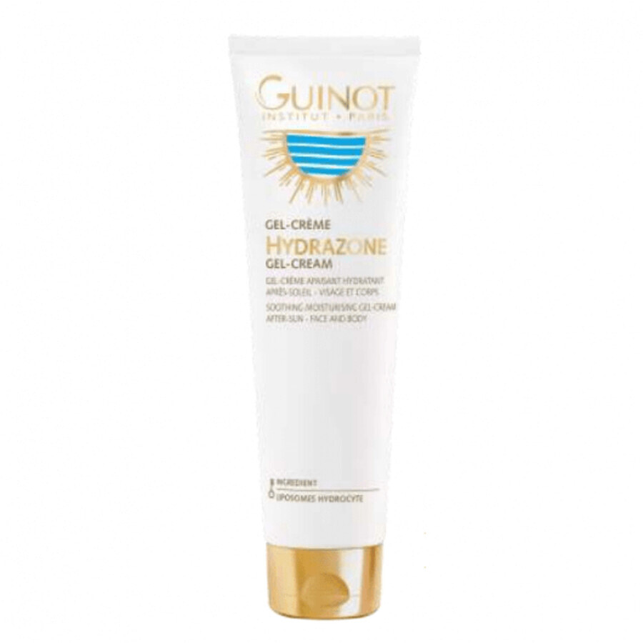 Gel calmante dopo l'esposizione al sole per viso e corpo Guinot Hydrazone Gel Creme After Sun Care 150ml