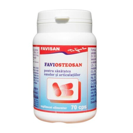 Faviosteosan, 70 capsules, Favisan